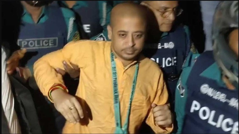 ইসকনের সাবেক নেতা চিন্ময় কৃষ্ণ দাস