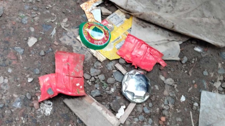 বাংলামোটর মোড়ে ককটল বিস্ফোরণ...