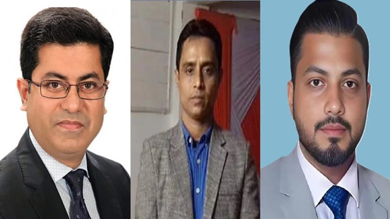 নগর ভবনে আন্দোলনের নেতৃত্বে তাপসের ঘনিষ্ঠ আরিফ। ছবি: সংগৃহিত