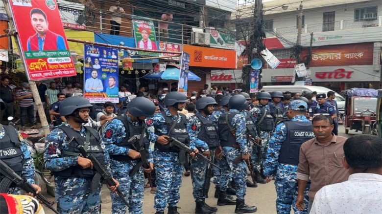 ফরিদপুরে এনসিপির পদযাত্রা ঘিরে নিরাপত্তা জোরদার