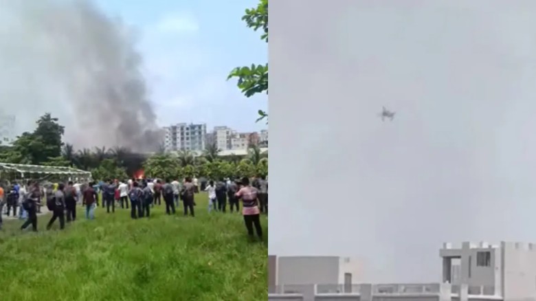 ঢাকায় বিমান বিধ্বস্ত, নিয়ন্ত্রণে ফায়ার সার্ভিসের ৮...