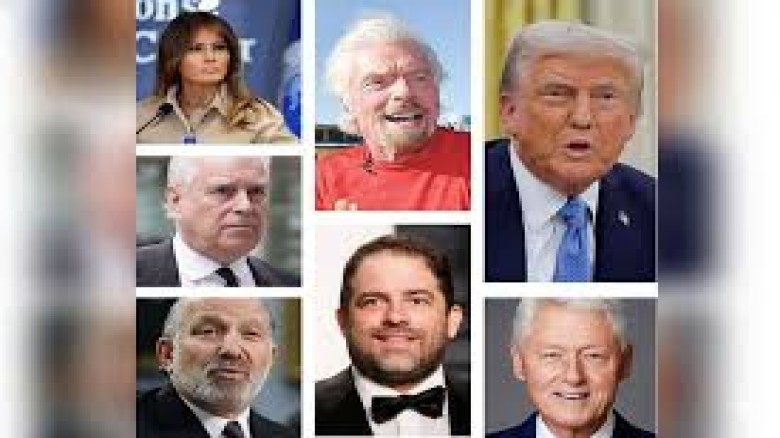 এপস্টেইনের নথি প্রকাশ, তালিকায় উল্লেখযোগ্য প্রভাবশালী ব্যক্তিরা