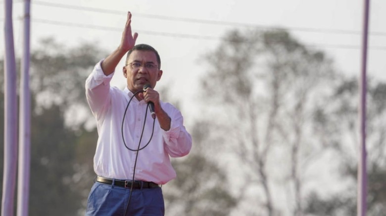 ফরিদপুরে তারেক রহমানের ঐতিহাসিক জনসভা: রাজেন্দ্র কলেজ মাঠে জনসমুদ্রের অপেক্ষা