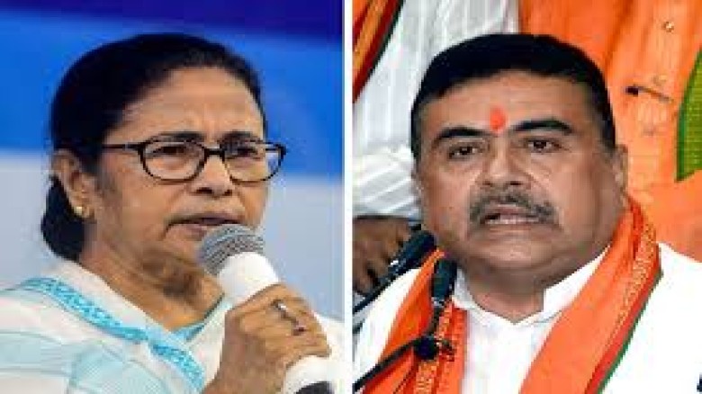 ভবানীপুর নির্বাচনে নন্দীগ্রামের প্রভাব, মমতা–শুভেন্দুর মুখোমুখি লড়াই