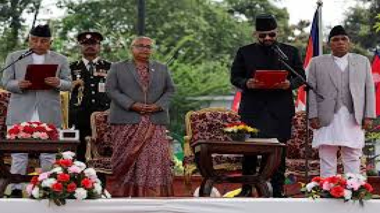 নেপালে রাজনৈতিক পরিবর্তনের যাত্রা শুরু বালেন্দ্র সরকারের নেতৃত্বে