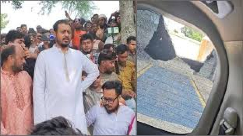 যশোরে পাটওয়ারীকে ঘিরে হামলার অভিযোগ, ডিম নিক্ষেপের দাবি এনসিপির