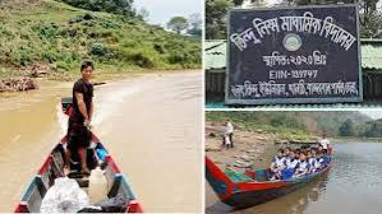 নৌকা চালিয়ে শিক্ষার আলো ছড়ানো শিক্ষকের বিদ্যালয় পেল সরকারি স্বীকৃতি