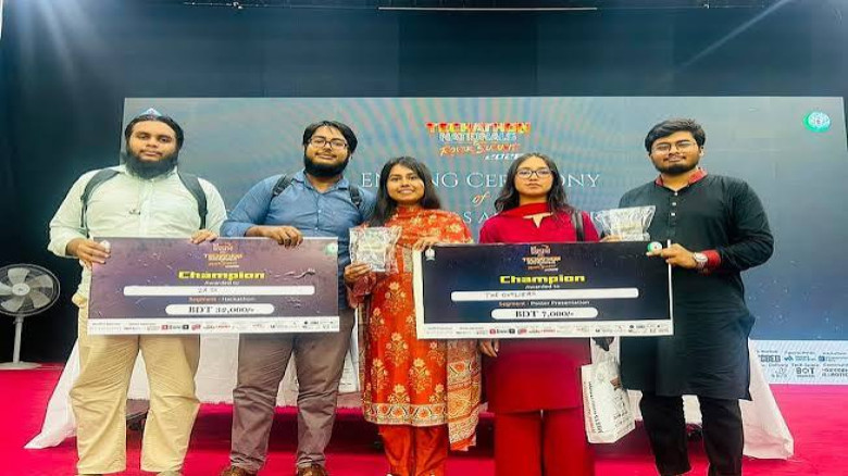 জাতীয় টেকাথনে সাফল্যের স্বাক্ষর রাখলেন সাউথইস্ট ইউনিভার্সিটির শিক্ষার্থীরা