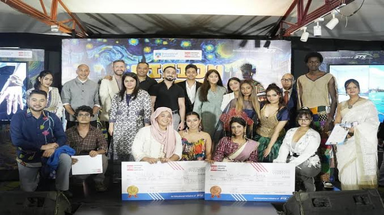 ইউসিবিডিতে জমকালো আয়োজনে ‘ভিশন অ্যান্ড ভোগ’ ফ্যাশন প্রতিযোগিতা