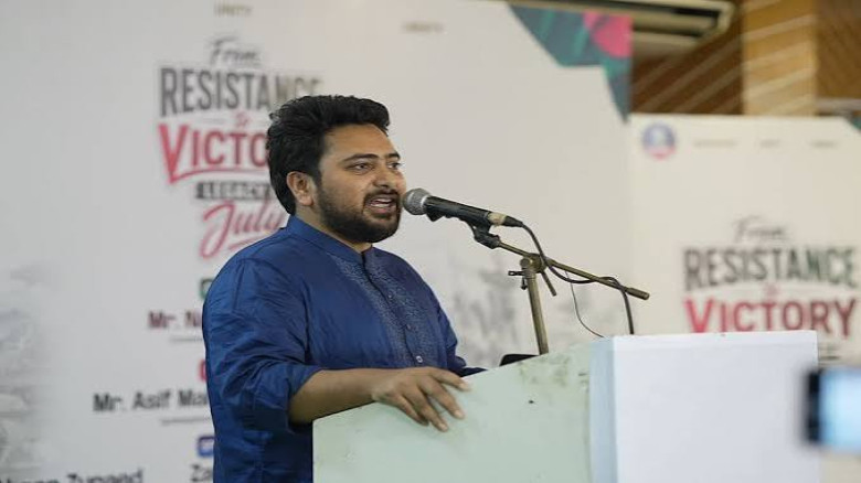 হাসিনার প্রত্যর্পণ ছাড়া ভারতের সঙ্গে স্বাভাবিক সম্পর্কের উদ্যোগ মানবে না এনসিপি: নাহিদ