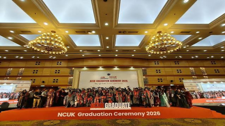 শিক্ষাজীবনের আনুষ্ঠানিক সমাপ্তি, এনসিইউকে’র ১৪৮ শিক্ষার্থী পেলেন সনদ