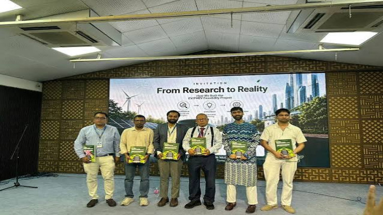 তিন চাকার ব্যাটারিচালিত রিকশার বিকল্প নিয়ে এআইইউবির শিক্ষার্থীদের নতুন উদ্যোগ