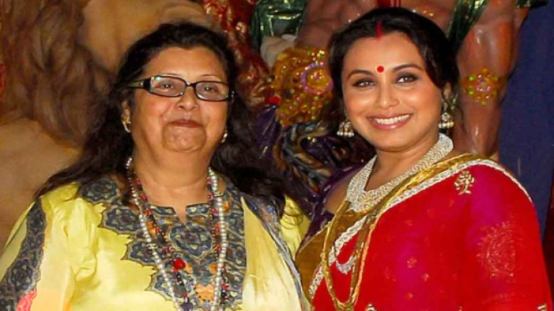 না ফেরার দেশে রানী মুখার্জির মা কৃষ্ণা মুখার্জি