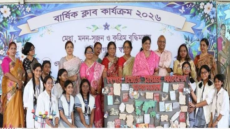 শিক্ষার্থীদের অংশগ্রহণে ওয়াইডব্লিউসিএ বালিকা বিদ্যালয়ের বার্ষিক ক্লাব কার্যক্রম শেষ
