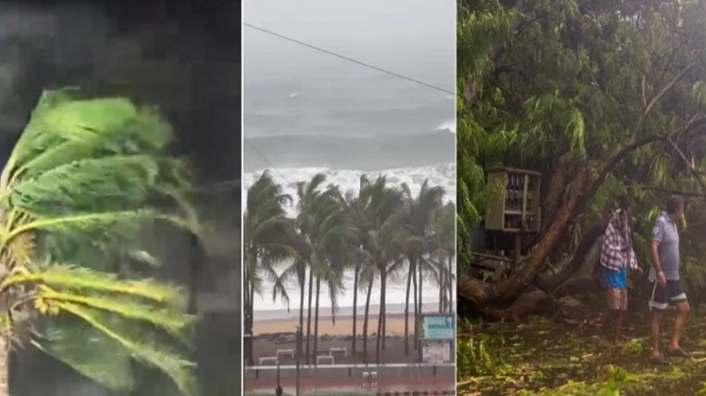 পদুচেরি উপকূলে ঘূর্ণিঝড়ের আঘাত, পূর্ব ভা